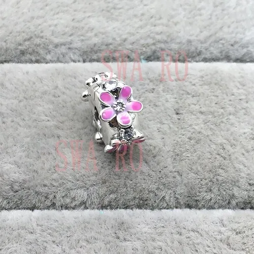 Miniatura 5 de Pulsera de plata 925 con dije de flor rosa 2020