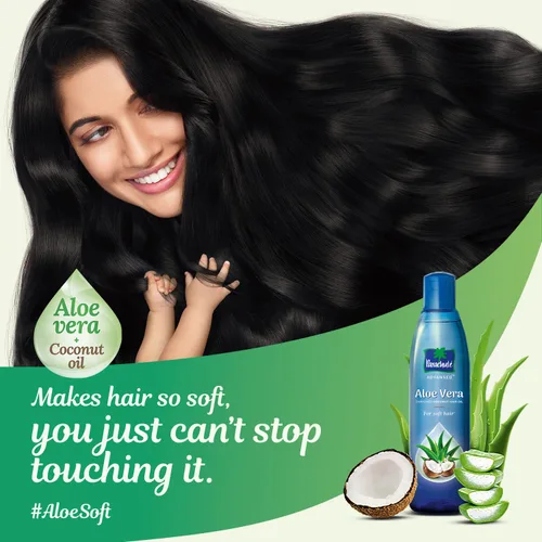 Miniatura 4 de Parachute Advansed Aceite de coco enriquecido con aloe vera para cabello fuerte, suave y sedoso, nutrición profunda y acondicionamiento, todo tipo