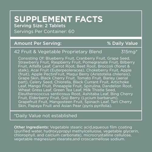 Miniatura 4 de Pure for Men Suplemento multivitamínico Energía, apoyo al estado de ánimo, huesos fuertes, antioxidantes, minerales Vitaminas A, B, C, D