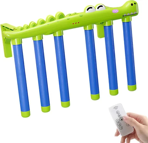 Miniatura 10 de Juego de desafío reflectante Drop Stick Challenge, nuevo juguete de entrenamiento de reflejo de coordinación de ojos y manos, 3 modos de velocidad B