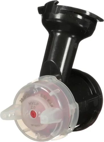 Miniatura 9 de 3M Performance Gravity HVLP Kit de recambio de cabezal atomizador 26720, tamaño 2.0, rojo, para uso con pistola de pulverización Performance y vasos