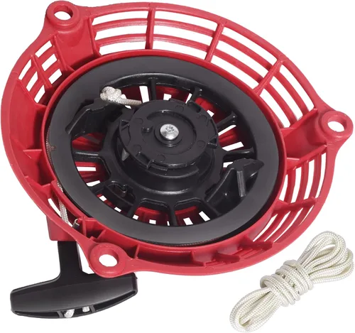 Gashwer Arrancador de retroceso compatible con Honda GC 130/160 GCV 130/160 4hp 5hp 6hp 6.5hp EN2000 Hru19 GC135 GC160 piezas motor generador Rojo