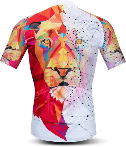 Miniatura 2 de Weimostar - Camiseta de ciclismo de manga corta para hombre