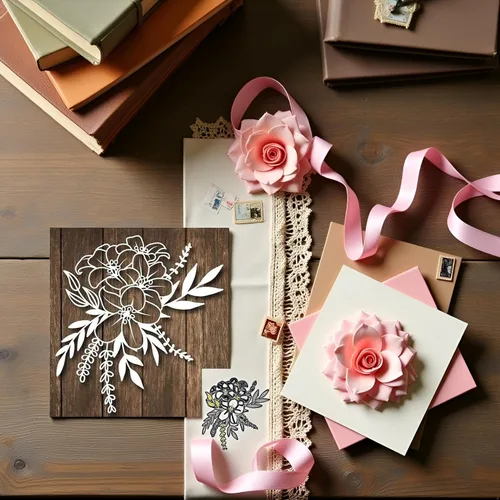 Miniatura 4 de Troqueles de flores para hacer tarjetas, troqueles de metal, plantillas de corte de flores, plantillas de corte de flores, álbum de recortes, álbum