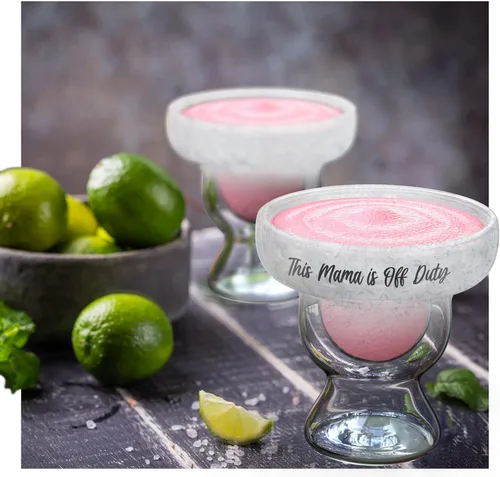Miniatura 2 de GALVANOX SoHo - Vaso de margarita para mejor amiga, regalo para mujeres, vaso aislado de doble pared sin tallo de congelado de 12 onzas