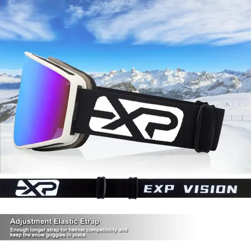Miniatura 6 de EXP VISION Gafas de Esquí/Snowboard Parent-child Gafas de Nieve Sobre Gafas para Hombres, Mujeres, Adolescentes y Niños