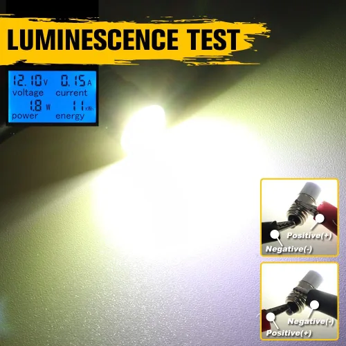 Miniatura 3 de Bombilla LED E10 actualizada, 3 W AC/DC 6-30 V, kit de conversión de bombilla LED para linterna, linterna de bicicleta, luz de trabajo, bombillas