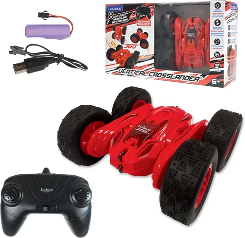 Miniatura 17 de LEXiBOOK, Crosslander® Racing, auto de carreras de control remoto, Fórmula 1, hasta 10 km/h, efectos de luz y sonido, chorro de humo, control remoto