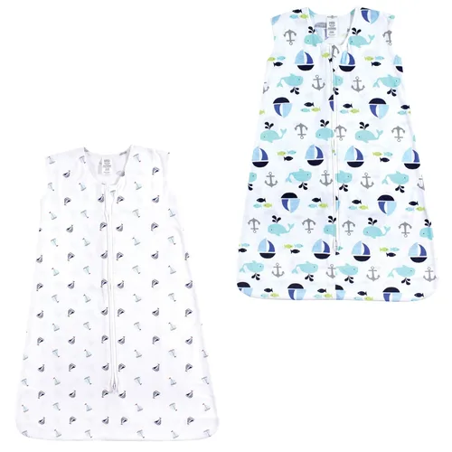 Miniatura 51 de Luvable Friends - Saco de dormir para bebé sin mangas, diseño unisex, Saco de dormir de algodón sin mangas, saco de dormir, manta, 18-24 meses