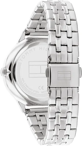 Miniatura 3 de Tommy Hilfiger Reloj de pulsera de cuarzo de acero inoxidable y eslabones para mujer color azul modelo 1782433 Azul Patchwork Reloj de cuarzo