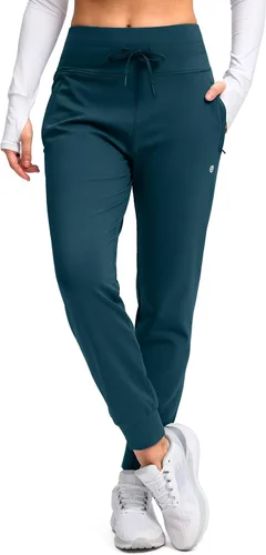 Miniatura 12 de G Gradual Pantalones deportivos con forro polar para mujer, de cintura alta, resistentes al agua, térmicos, para invierno, correr, senderismo