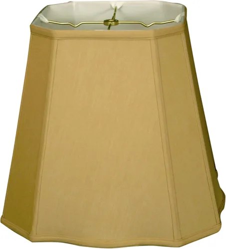 Royal Designs - Pantalla básica de esquina de corte cuadrado, color dorado antiguo, 8 x 16 x 12.5 pulgadas