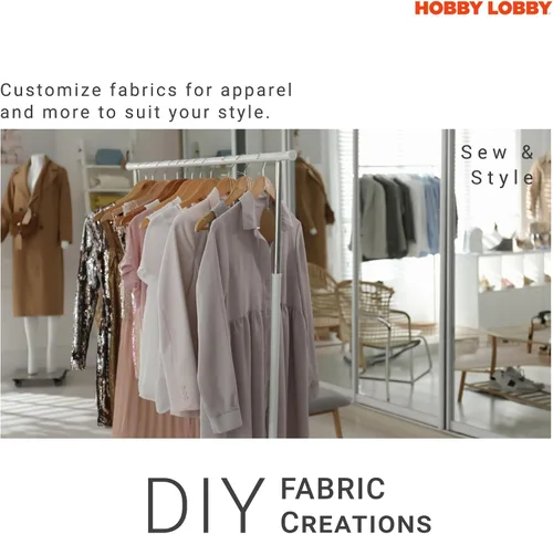 Miniatura 5 de Hobby Lobby Tela de algodón blanco y negro – 1 yarda – Tela ligera precortada para coser ropa, artículos para el hogar y otros accesorios