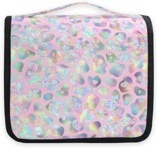 Miniatura 2 de MNSRUU Hanging Toiletry Bag Goth Bats Moons and Stars Travel Makeup bag for Toiletries Portable Travel Toiletry Organizer Cosmetic Bags with Hanging