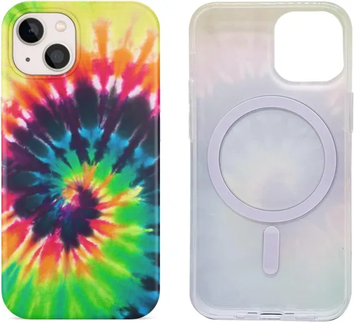 Miniatura 7 de Funda magnética para iPhone 13 y iPhone 14 de 6.1 pulgadas, compatible con carga MagSafe de poliuretano termoplástico suave, delgada, a prueba