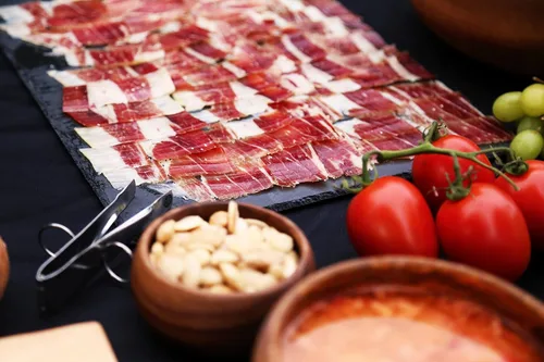 Miniatura 2 de 50% HOMBRO ALIMENTADO IBÉRICO ALIMENTADO ALFOMBRO ALIMENTADO ALIMENTARIO/ PALETA DE CEBO DE CAMPO IBÉRICA 50% RAZA IBERICA