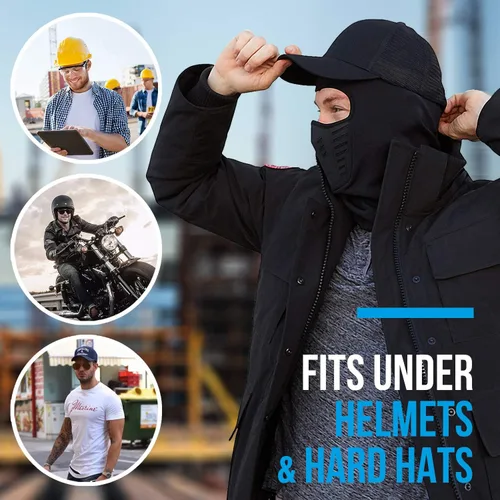 Miniatura 3 de Self Pro Balaclava Ski Mask - Face Mask for Men Women - Cold Weather Gear for Skiing Snowboarding Motorcycle Riding