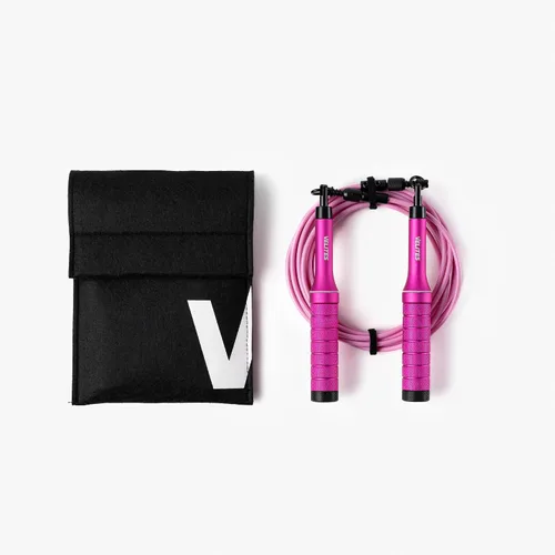 Miniatura 12 de Velites - Cuerda de saltar Earth 2.0 - Cuerda oficial de juegos CrossFit - Cuerda de velocidad profesional de aluminio para doble bajo, fitness