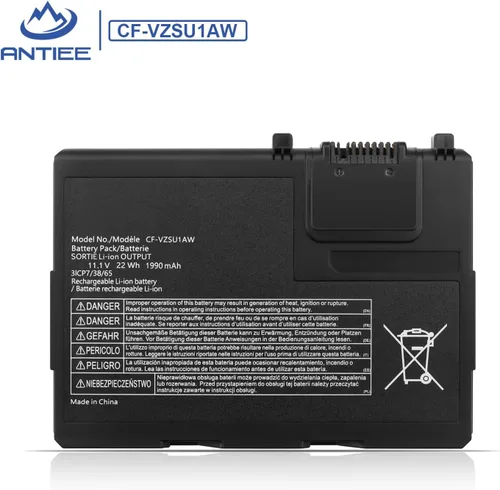 Miniatura 8 de ANTIEE CF-VZSU1AW - Batería de repuesto para Panasonic Toughbook CF-33, Toughbook CF-33AEHFATG, Toughbook CF-33AEQGATG, Toughbook CF-33mk1 Series