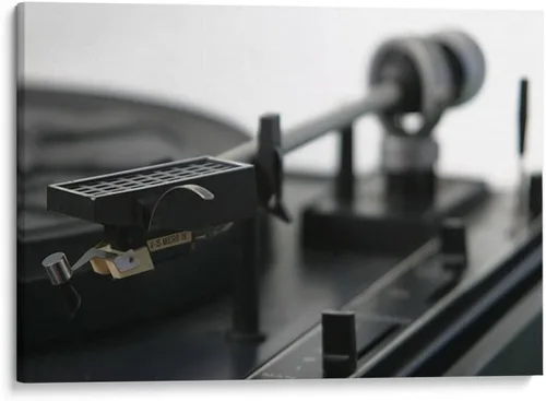 Miniatura 10 de Canvas Lab Turntable II by Renee W. Stramel 11 x 7 in Fine Art Framed Print, Frame Color: Black, With Mat Architecture, Black and White