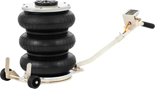 VEVOR Gato de aire triple de 5 toneladas/11000 libras, gato de bolsa de aire de elevación de hasta 15.75 pulgadas, elevación rápida 3-5S, para