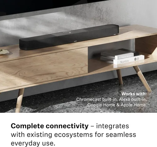 Miniatura 8 de Sennheiser AMBEO Soundbar Plus para TV y música con sonido envolvente 3D inmersivo, configuración de altavoces virtuales 7.1.4, subwoofers dobles