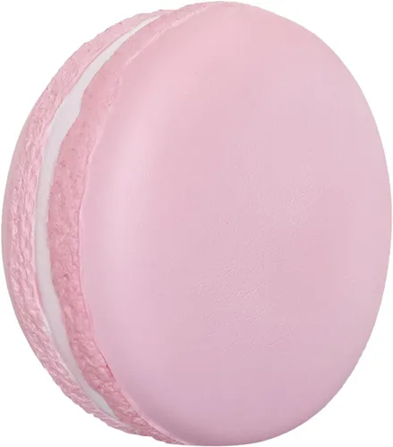 Gaint Macaron Slow Rising Squishie, regalo de cumpleaños jumbo para niños, juguetes Kawaii para aliviar el estrés (rosa)