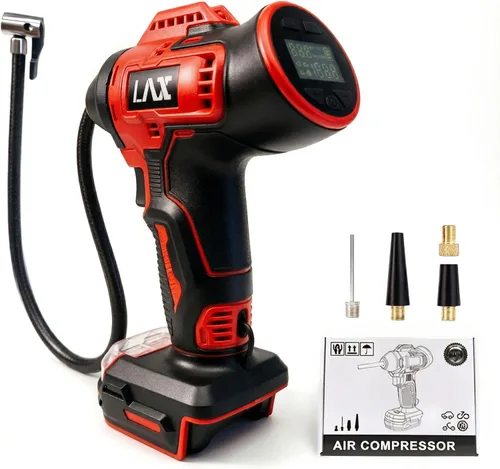 Miniatura 7 de Inflador de neumáticos, compresor de aire portátil para DeWalt 20v Max Battery Power, bomba de aire eléctrica portátil inalámbrica de 160 PSI
