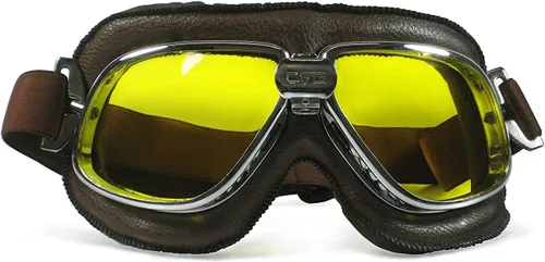 Miniatura 9 de CRG Sports goggle estilo vintage, aviador para motocicleta T11 - Clásico