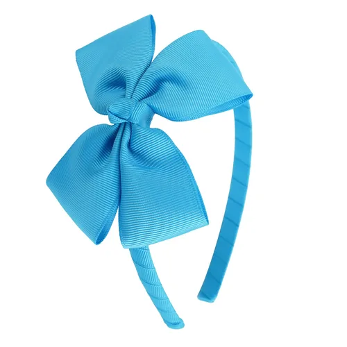 Miniatura 14 de Diadema de lazo negro a la moda, lazo grande de grogrén para el pelo, para niñas y niños pequeños, decoración de fiesta, disfraz de cosplay