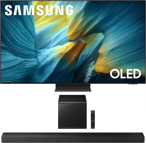 Miniatura 12 de Samsung QN83S95FAEXZA 83 Inch OLED HDR Pro 4K Smart TV with a HW-B630F B-Series Soundbar 3.1 Ch and Subwoofer with Dolby Audio (2025)