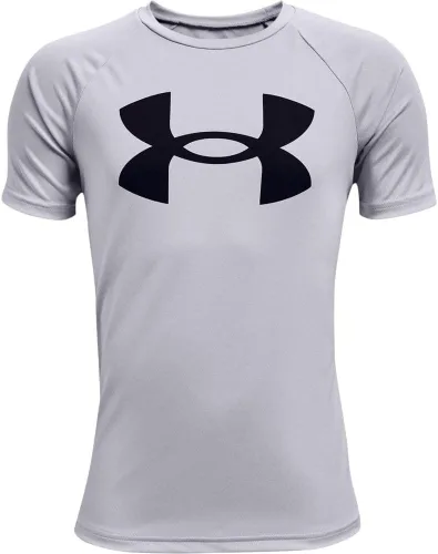 Miniatura 2 de Under Armour Camiseta de manga corta Tech Hybrid con estampado para niños