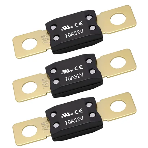 Miniatura 15 de Fusible MEGA/AMG 350A, componente reconocido por UL, montaje de perno de alta corriente automotriz de 350 amperios para automóviles, remolques