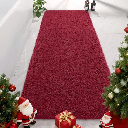 Miniatura 50 de AROGAN Tapete Largo de Baño de Lujo, 24 x 17 Pulgadas, Grueso, Suave y Absorbente, Antideslizante, Respaldo de Goma, Alfombras de Secado Rápido