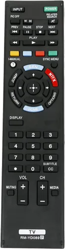 RM-YD089 - Control remoto para Sony Bravia LCD LED HDTV KDL-32W600A KDL-32W650A KDL-42W650A KDL-42W651A KDL-46W700A KDL-50W700A KDL32W600A