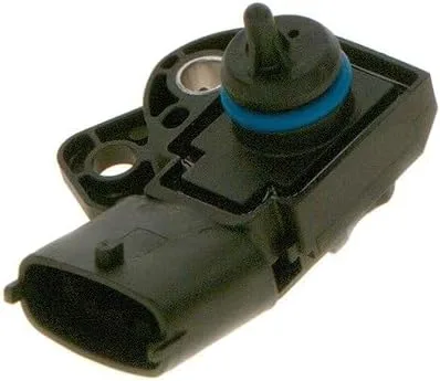 BOSCH 0261230109 Sensor de presión de combustible para equipo original, compatible con determinados Volvo S60, V70