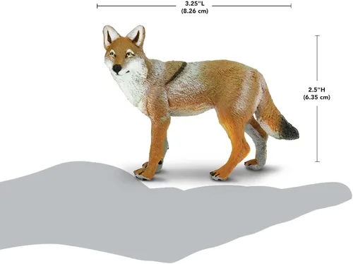 Miniatura 3 de Safari Ltd. Figura de Coyote – Figura de modelo realista de 3.75 pulgadas – Juguete educativo para niños, niñas y niños a partir de 1 año