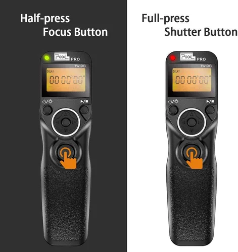 Miniatura 9 de Obturador remoto compatible con Canon, control remoto temporizador de liberación de obturador inalámbrico PIXEL E3/N3 compatible con Canon Eos 1D 5D