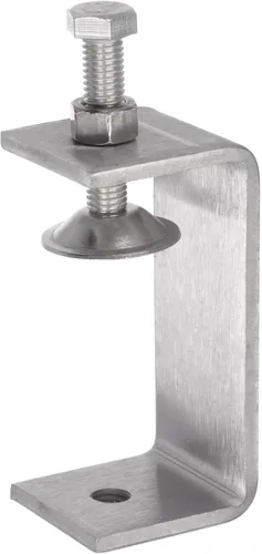 Miniatura 7 de uxcell Abrazadera en C de acero inoxidable con apertura de mandíbula de 5.512 in de ancho para carpintería Soldadura Edificio Montaje doméstico