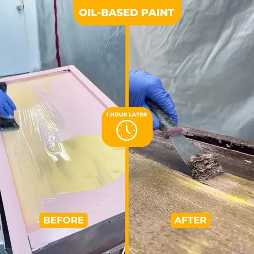 Miniatura 6 de Kit de Eliminación de Pintura para Muebles de GREENEZ Elimina Múltiples Capas de Pintura Removedor de Barniz y Epoxi Removedor de Pintura