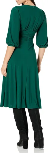 Miniatura 2 de Vince Camuto Vestido midi con nudo torcido para mujer