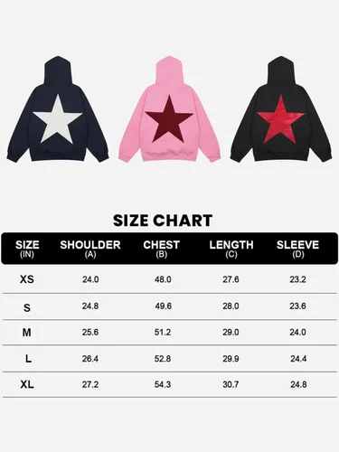Miniatura 6 de Aelfric Eden Sudaderas con capucha de gran tamaño Y2K con capucha con capucha de moda Streetwear unisex