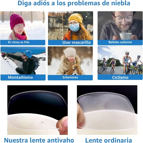Miniatura 2 de SQIMZAR - Lentes de seguridad para mujeres, para enfermeras, lentes protectores, lentes de seguridad antivaho Leopardo+azul+negro