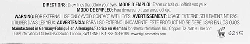 Miniatura 3 de TIGI Cosmetics Black Patent Delineador de ojos líquido, 0.08 onzas líquidas