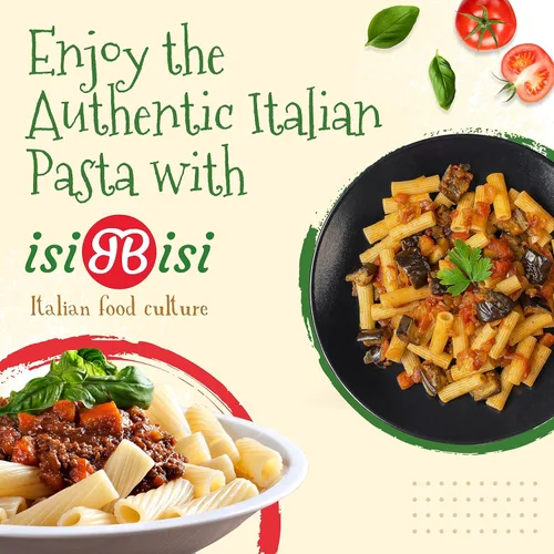 Miniatura 6 de isiBisi Pasta Rigatoni sin gluten, 2 libras - Fideos artesanales de maíz y arroz - Vegana, sin OMG, fabricada en Italia