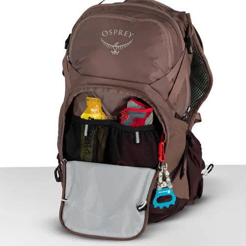 Miniatura 7 de Osprey Raven 14L Mochila de ciclismo de montaña para mujer con depósito hidráulico Deep Fig