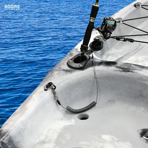 Miniatura 3 de Booms Fishing T02 - Correa de caña de pescar, correa de remo para kayak, accesorios de pesca para tabla de remo, cordón de pesca resistente