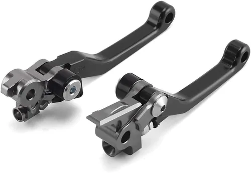 Miniatura 6 de Palancas de freno de embrague plegables para motocicleta CNC Billet Pivot para CRF250R CRF450R 07-19 CRF450RX 17-19 CRF250RX 2019 CRF 250R 450R Negro