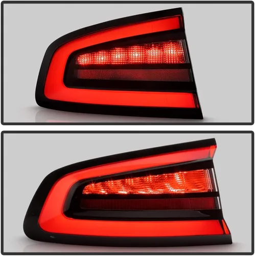 Miniatura 5 de KEEKPO - Para Dodge Charger 2015-2022 Estilo Fábrica Luz Trasera Lámpara de Freno Montada en el Cuerpo Exterior Lado Del Conductor