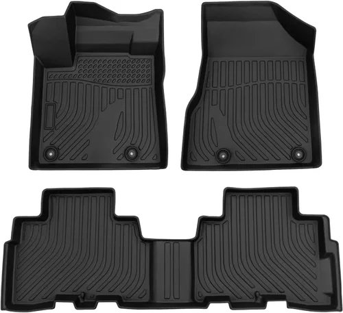 Miniatura 10 de Alfombrillas de Piso para Elantra N 2021-2023 (No Compatible con Híbrido 21-23) Protección para Todo Clima Goma TPE Personalizada para Piso Sin Olor